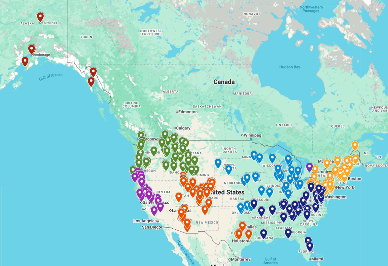 Membership 2026 Membership Map 